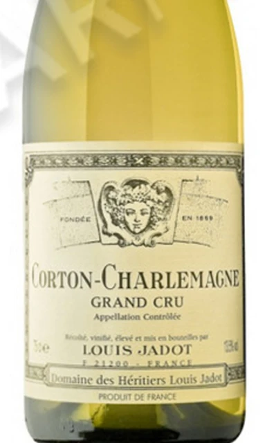 Этикетка Вино Louis Jadot Corton Charlemagne Grand Cru 2010 0.75л