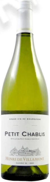 Вино Анри де Виллямон Пти-Шабли АОС Бургундия 0.75л