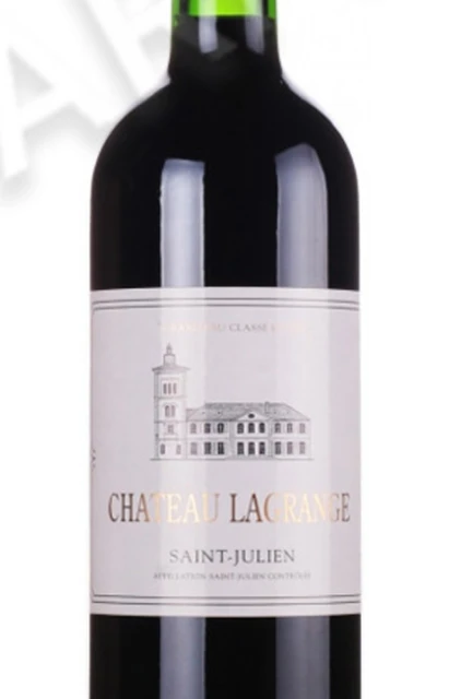 Этикетка Вино Chateau Lagrange AOC 0.75л