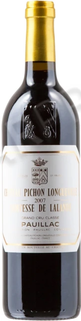 Вино Шато Пишон Лонгвиль Комтесс де Лалаанд АОС Пойяк 2007 года 0.75л