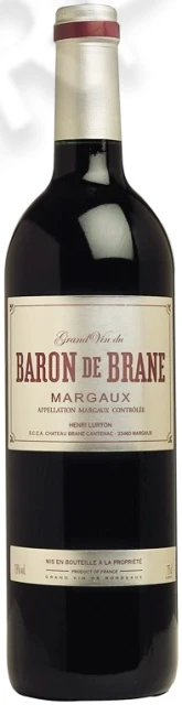 Вино Барон де Бран Марго 0.75л