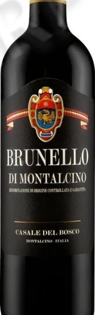 Этикетка Вино Tenute Silvio Nardi Casale del Bosco Brunello di Montalcino DOCG 0.75л
