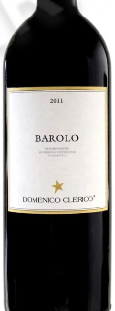 Этикетка Вино Бароло Доменико Клерико 2011 года 0.75л