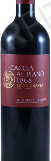 Этикетка Вино Левиа Гравия Каччия аль Пьяно 1868 0.75л