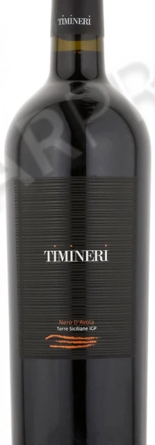 Этикетка Вино Тиминери Неро Д Авола Терри Сицилиане 0.75л