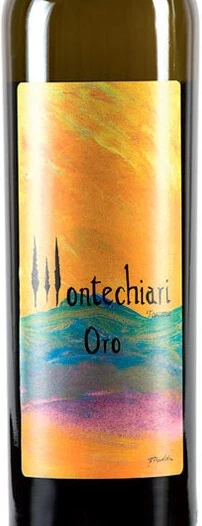 Этикетка итальянское вино Монтекьяри Шардоне Оро