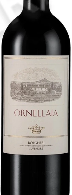 Этикетка Вино Ornellaia Bolgheri Superiore 2013 0.75л