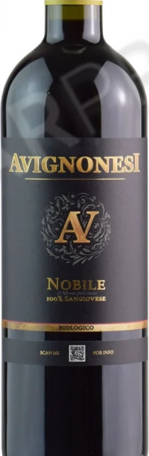 Этикетка Вино Авиньонези Вино Нобиле ди Монтепульчано 0.375л