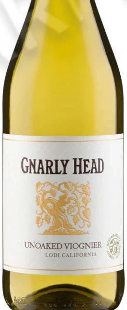 Этикетка вино Gnarly Head Viognier 2017