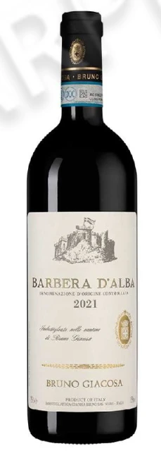Вино Бруно Джакоза Барбера д'Альба ДОК 2021г 0.75л
