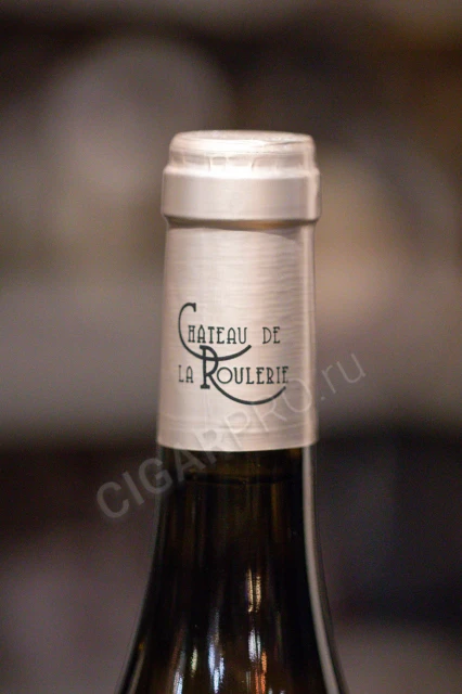 Логотип на колпачке вина Шато де ла Рульри Шенен Анжу Блан 0.75л