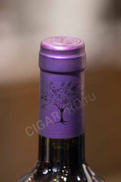 Логотип на колпачке вина Бодега Атамиск Сербаль Мальбек 0.75л