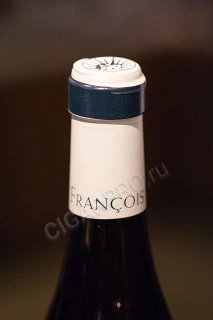 Логотип на колпачке вина Франсуа Шидэн Монлуи сюр Луар ЛеТюффо 0.75л