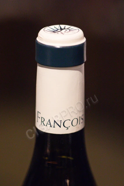 Логотип на колпачке вина Монтлуи Сюр Луар Франсуа Шидэн Кло дю Брой 0.75л
