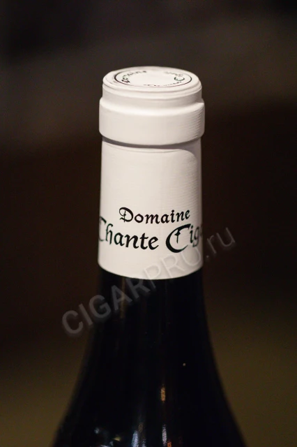 Логотип на колпачке вина Домен Шант Сигаль Шатонеф дю Пап Вьей Винь 2019г 0.75л