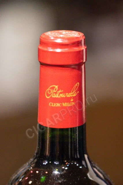 Логотип на колпачке вина Пастурель Де Клерк Милон Пойяк 2011г 0.75л