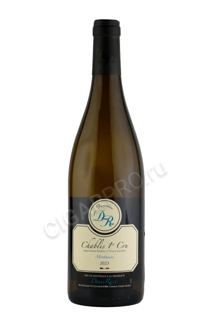 Domaine Denis Race Chablis Premier Cru Montmains Вино Домен Дени Рас Шабли Шабли Премье Крю Монмэн 0.75л