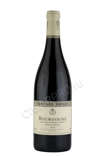 Bernard Defaix Bourgogne Pinot Noir Вино Бернар Дефе Бургонь Пино Нуар 0.75л