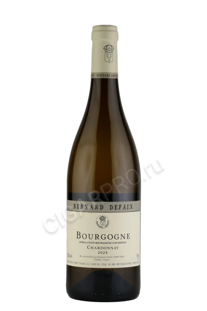 Bernard Defaix Bourgogne Chardonnay Вино Бернар Дефе Бургонь Шардоне 0.75л