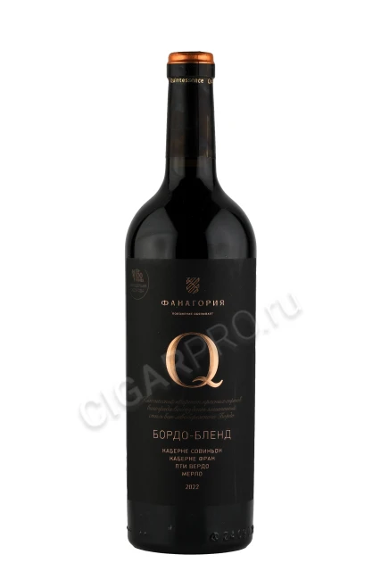 Fanagoria Q Bordo-Blend Вино Фанагория Формула КЮ Бордо-Блен 0.75л