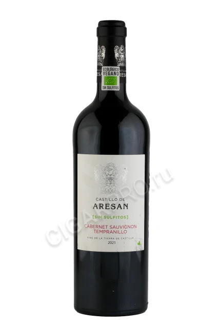 Castillo de Aresan Cabernet Sauvignon Tempranillo Вино Кастильо де Арезан Каберне Совиньон Темпранильо 0.75л