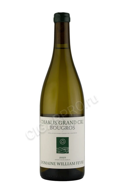 William Fevre Chablis Grand Cru Bougros 2021 Вино Уильям Февр Шабли Гран Крю Бугро 2021г 0.75л