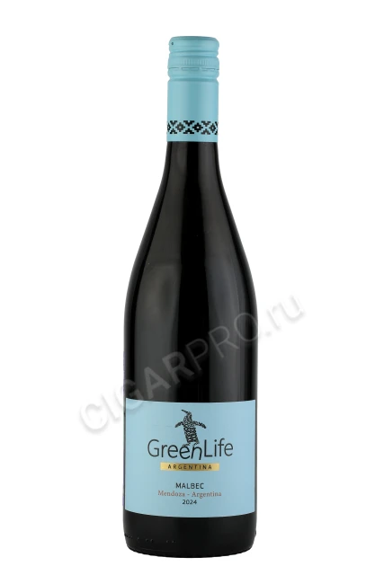 GreenLife Malbec Mendoza Вино ГринЛайф Мальбек Мендоса 0.75л