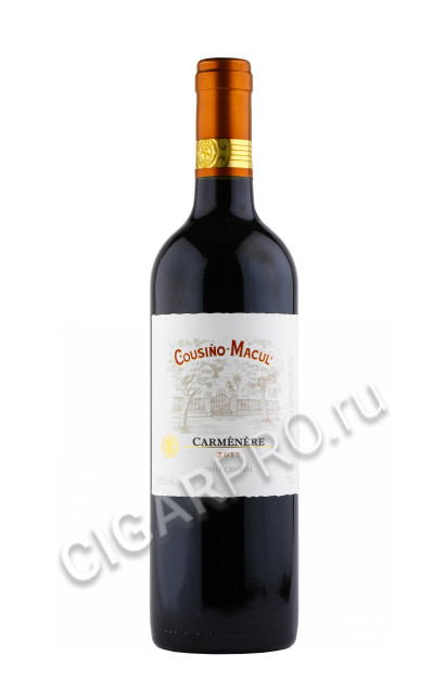 вино cousino macul carmenere 0.75л