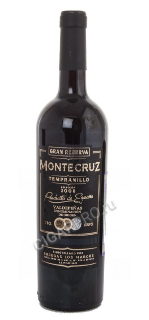 montecruz gran reserva испанское вино монтекрус гран резерва
