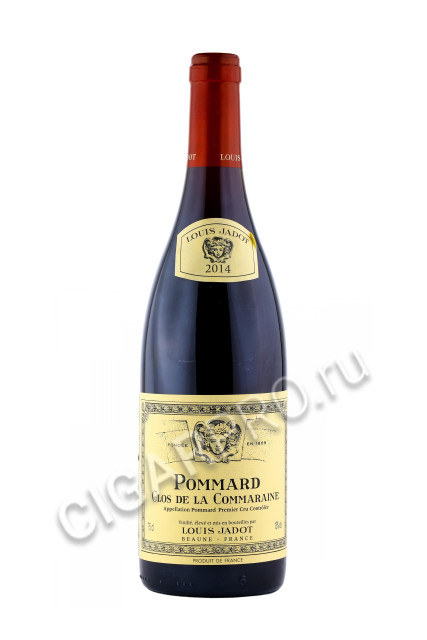 louis jadot pommard 1-er cru aoc clos de la commaraine купить вино луи жадо поммар премье крю кло де ля комарэн 0.75л цена