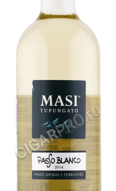этикетка вино masi tupungato passo blanco 0.75л
