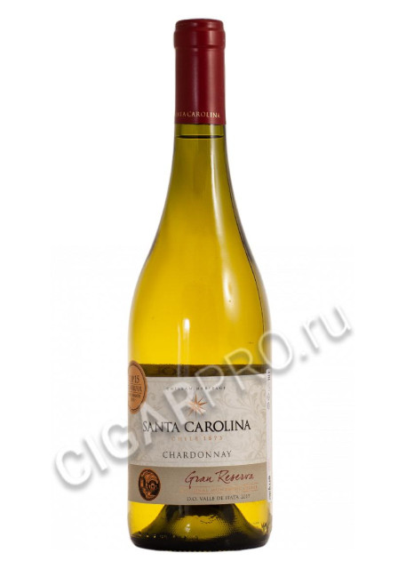 santa carolina gran reserva chardonnay купить чилийское вино санта каролина гран ресерва шардоне цена