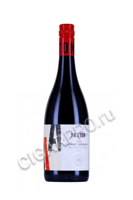 вино paxton aaa shiraz grenache mclaren vale 0.75л