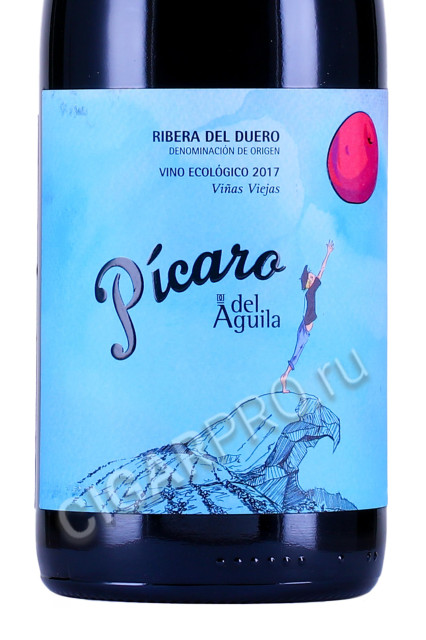 этикетка picaro del aguila vinas viejas do 0.75л