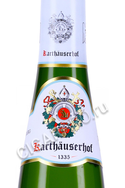 этикетка karthauserhofberg riesling auslese nr.43 0.375л