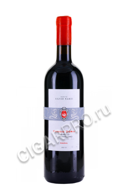 вино vigneto poggio doria brunello di montalcino riserva docg 2012 0.75л