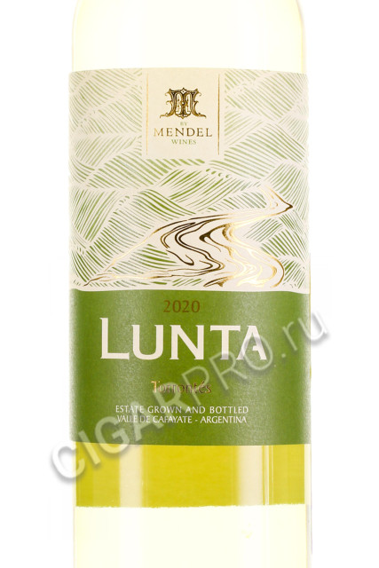 этикетка lunta torrontes 0.75л