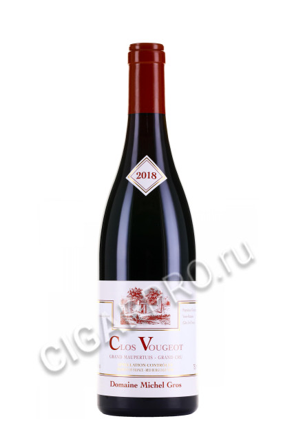 clos vougeot le grand maupertui grand cru aoc купить вино кло вужо гран мопертюи гран крю аос 2018 0.75л цена