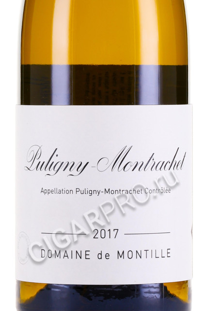 этикетка puligny montrachet aoc 2017 0.75л