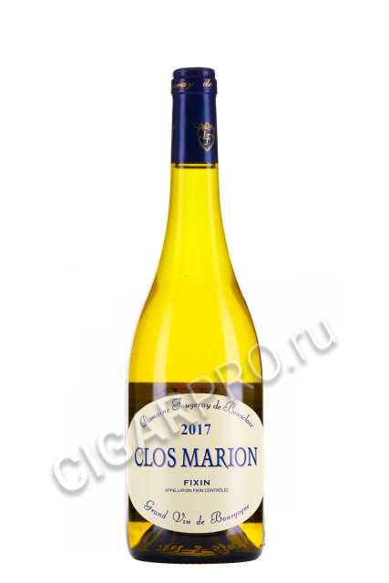 clos marion fixin aoc купить вино кло марион аос фисен 0.75л цена