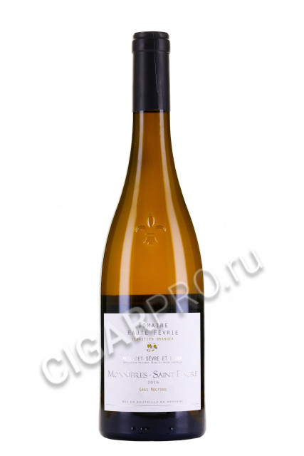 monnieres saint fiacre muscadet sevre et maine aoc купить вино моньер сен фьякр мюскаде севр э мен аос 0.75л цена