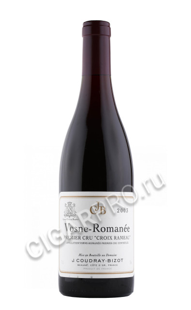 вино domaine jacques cacheux vosne romanee 2003 0.75л