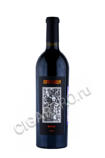 российское вино lefkadiya merlot 0.75л