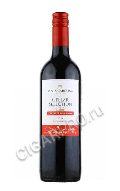 santa carolina cellar selection cabernet sauvignon купить чилийское вино санта каролина селлар селекшн каберне совиньон цена