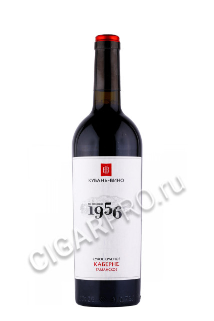 российское вино таманская каберне 1956 красное сухое 0.75л