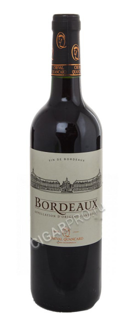 cheval quancard bordeaux superieur aoc вино шеваль канкар бордо суперьор аос купить цена