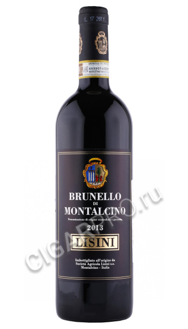 вино lisini brunello di montalcino 2013г 0.75л