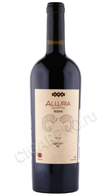 вино alluria reserve 0.75л