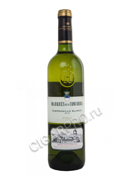 marques de la concordia tempranillo blanco 2016 купить вино маркес де ла конкордиа темпранильо бланко 2016г цена