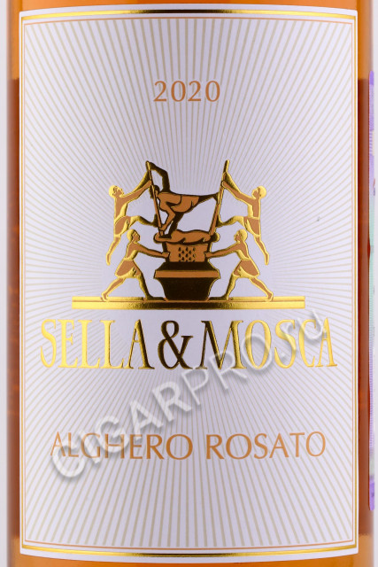 этикетка sella & mosca rosato 0.75л